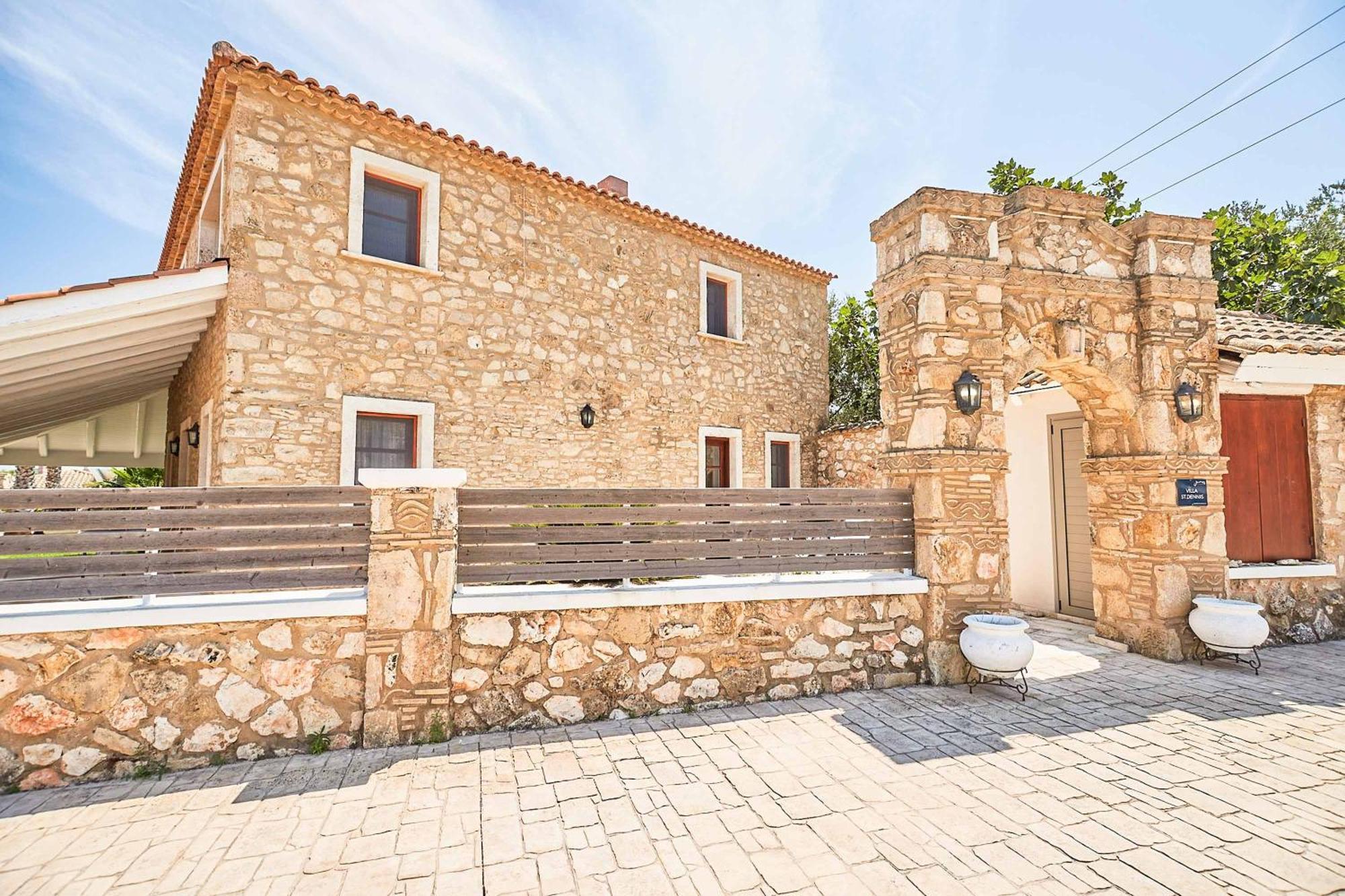 Villa St Dennis Makris Gialos  المظهر الخارجي الصورة